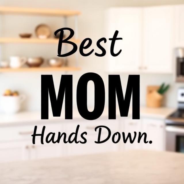 best mom hands down