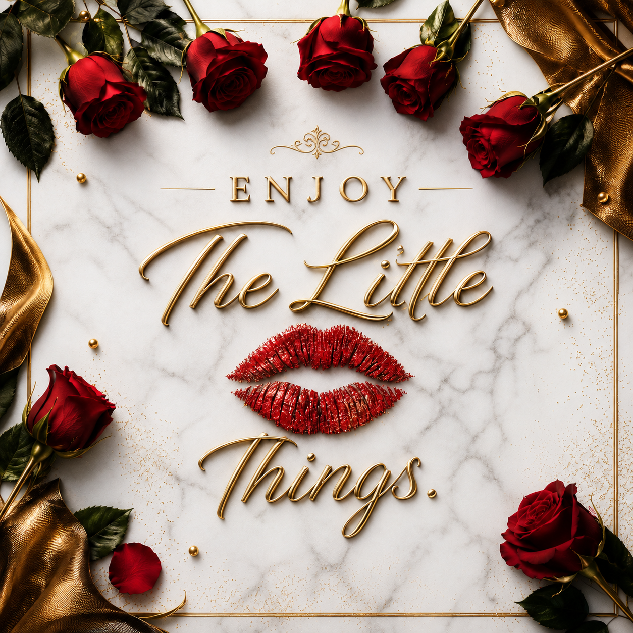 Enjoy The Little Things Magnet.