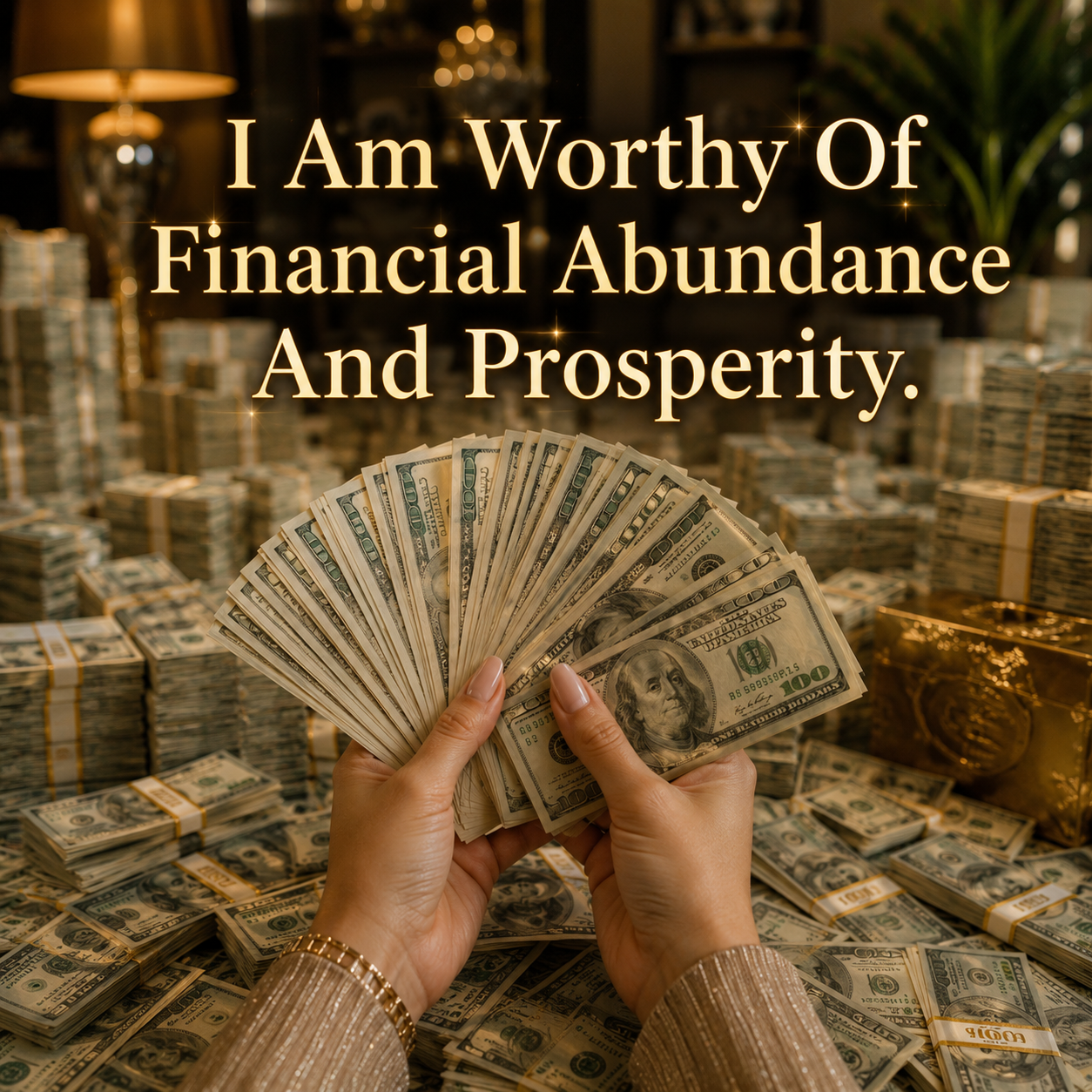 I Am Worthy Of Financial Abundance And Prosperity Magnet.
