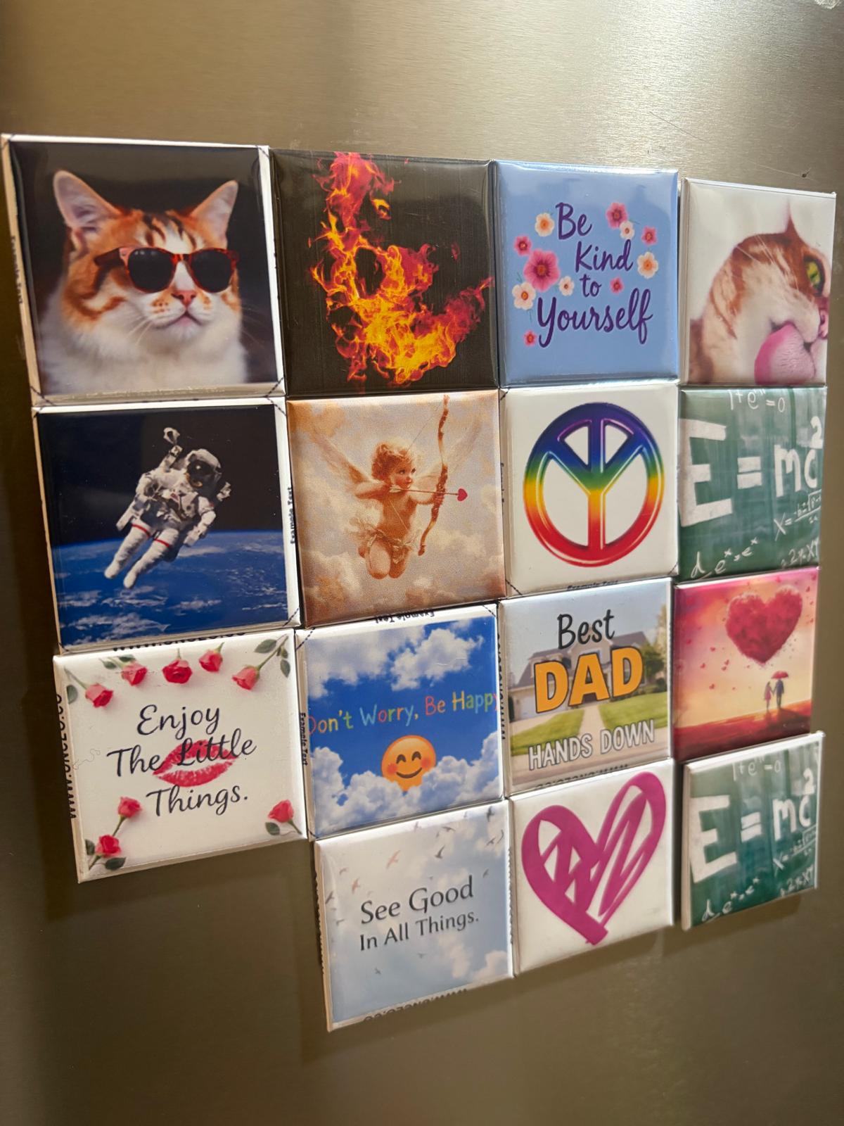 1, 10, 20 Bundle Design Magnet.