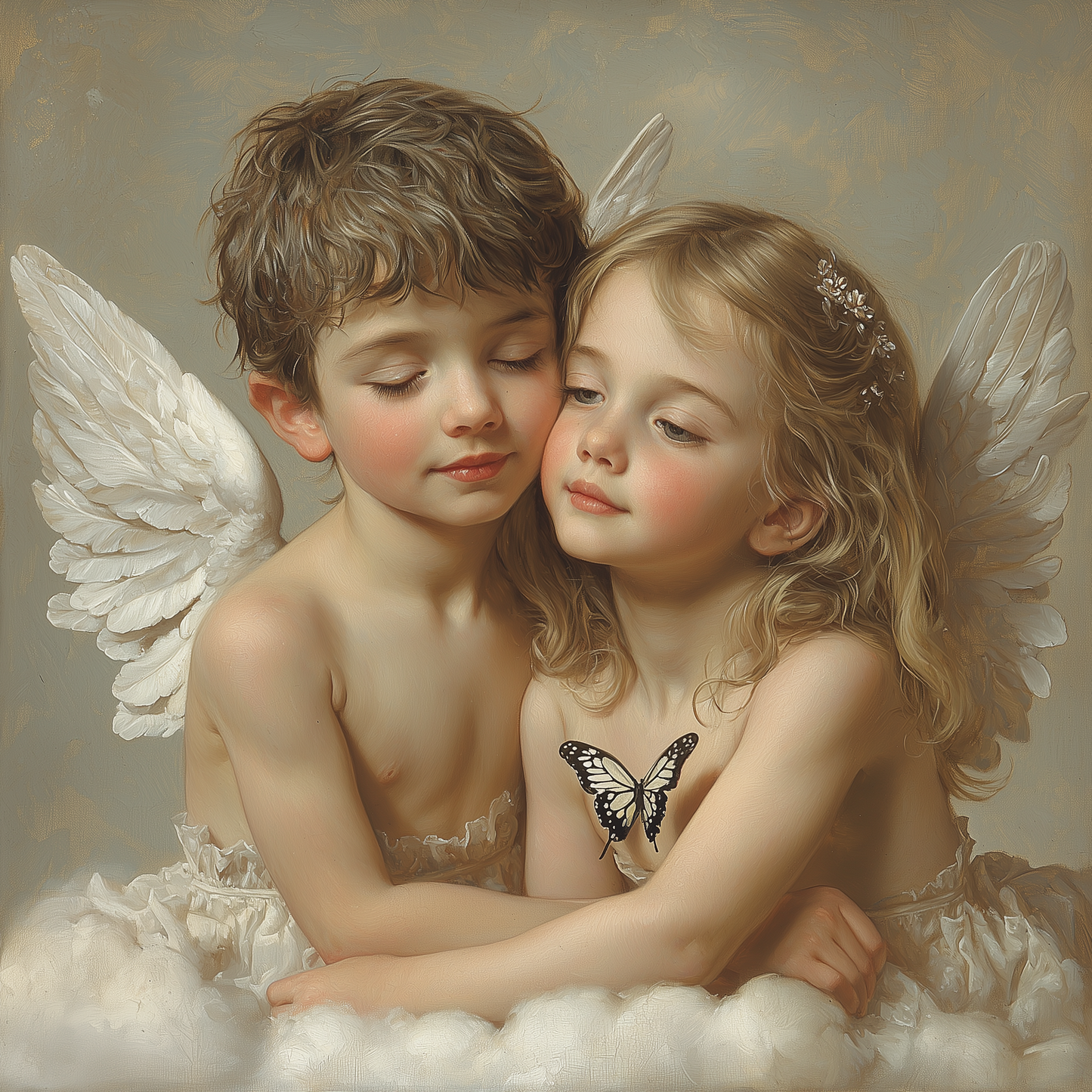 2 Little angels Magnet.