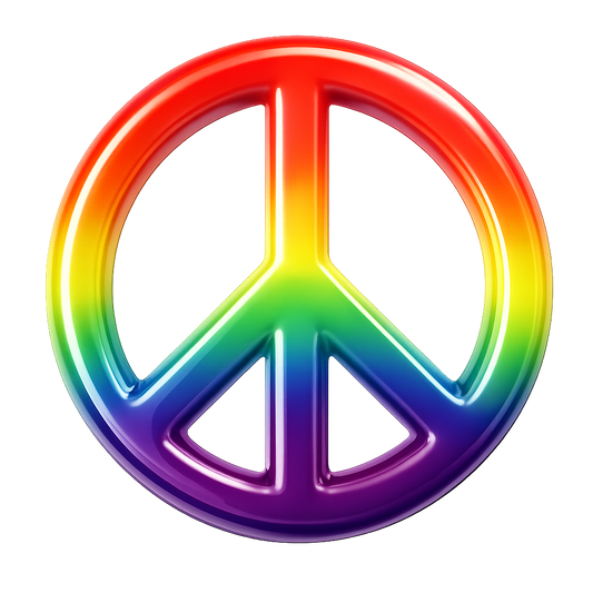 Peace Symbol Magnet.