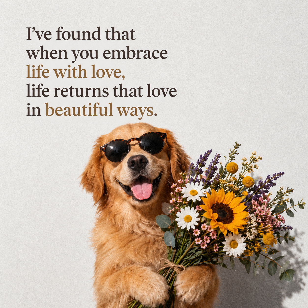 A Sweet Dog Magnet.