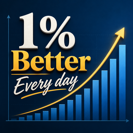 1% Better Everyday Magnet.