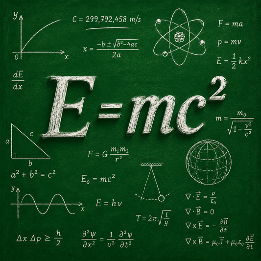 E=MC2 Magnet.