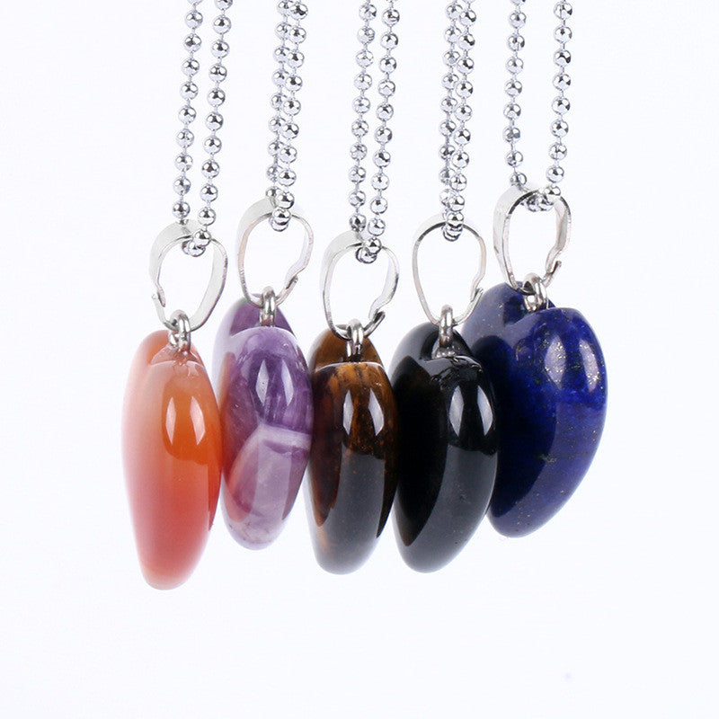 Love stone pendant necklace unclo