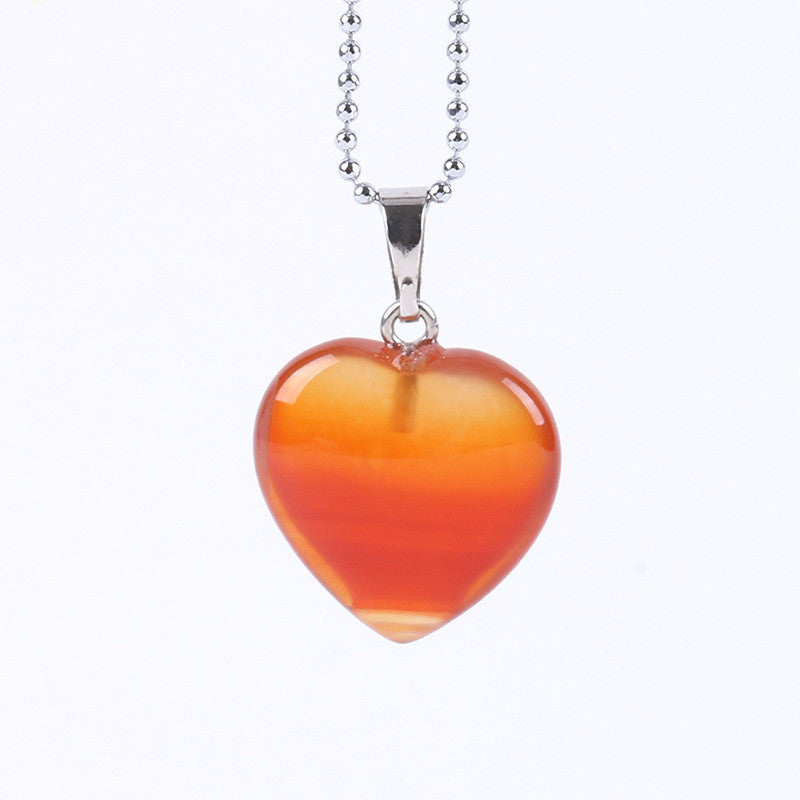 Love stone pendant necklace unclo