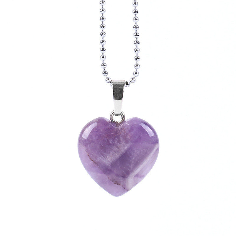Love stone pendant necklace unclo
