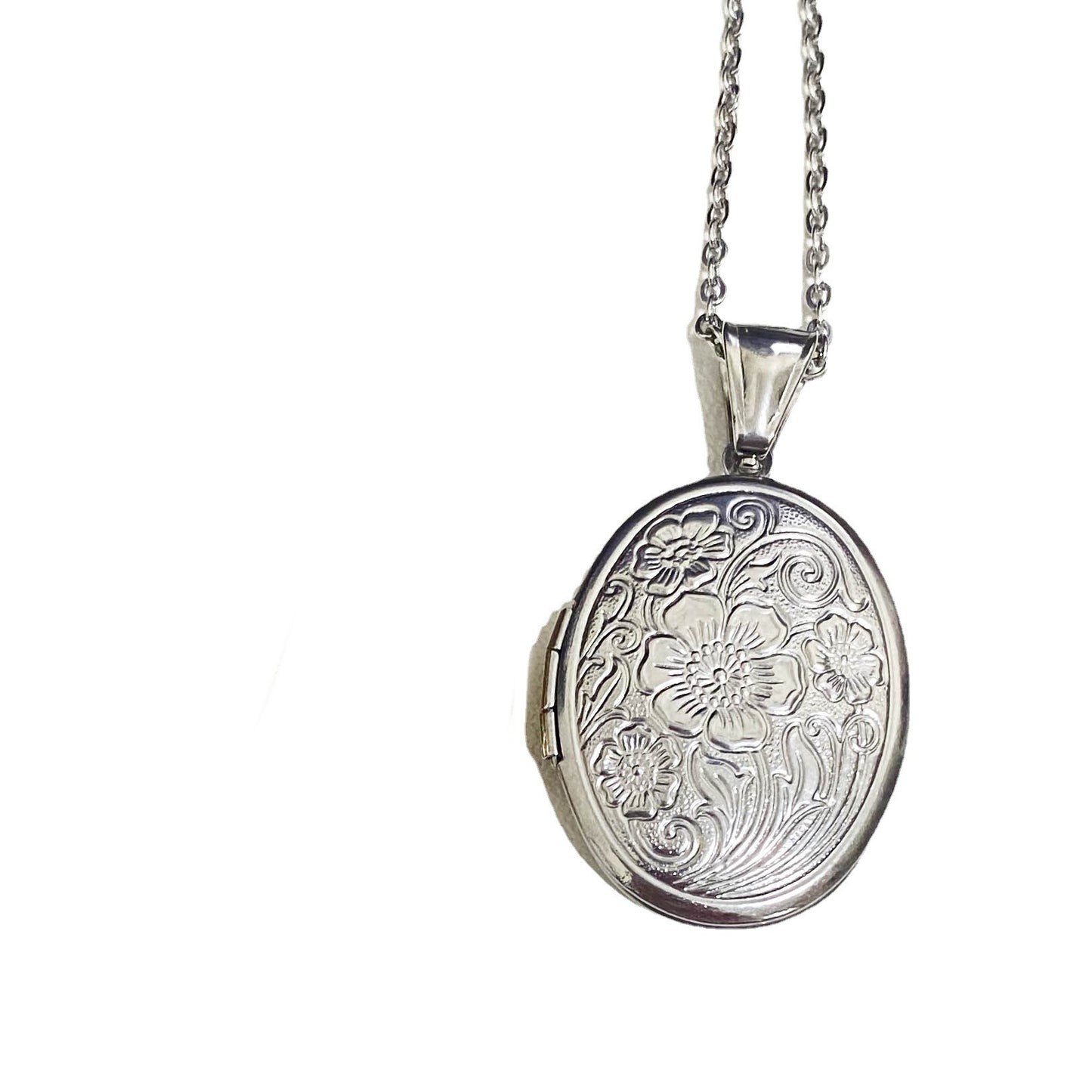 New Stainless Steel Photo Frame Pendant unclo