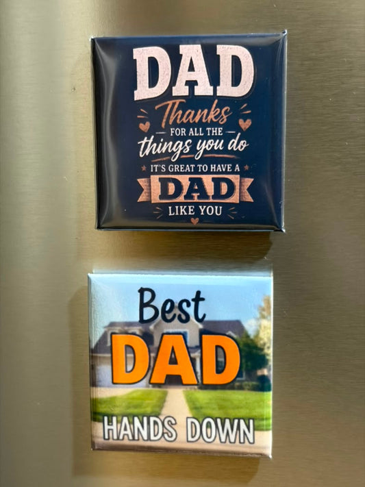 2 FREE FATHER'S DAY MAGNETS !!!!!!!