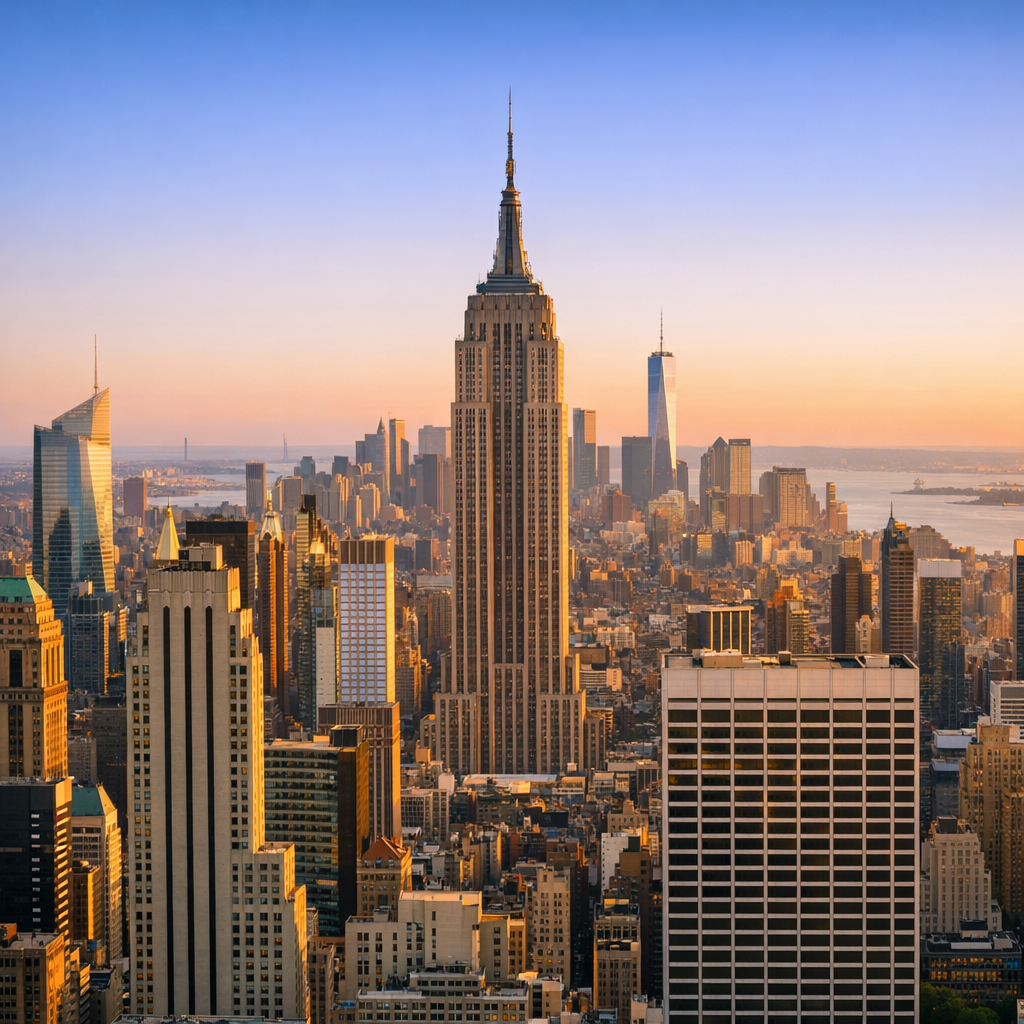 Empire State Building Magnet.