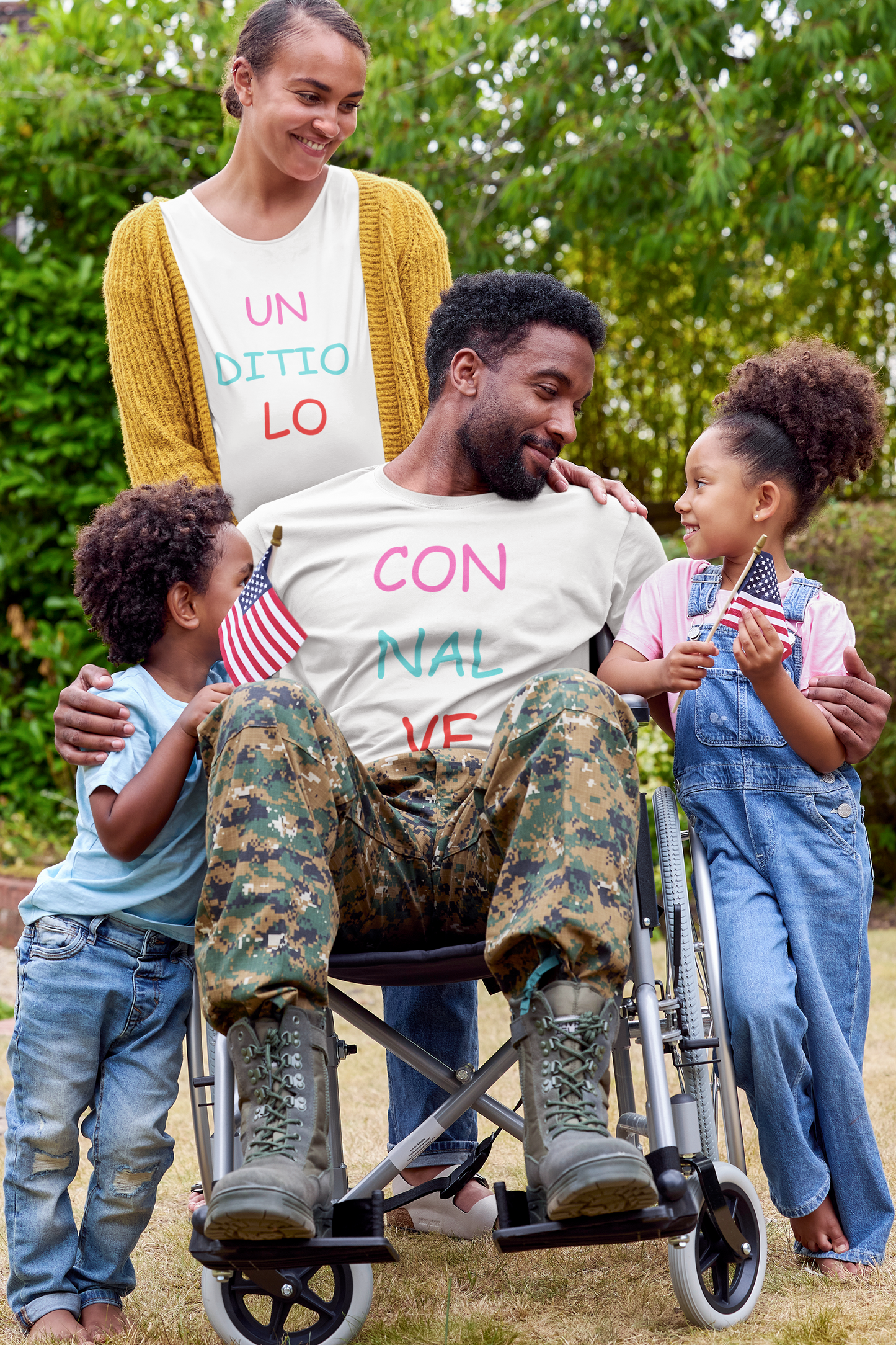 2 Unconditional Love T-shirts