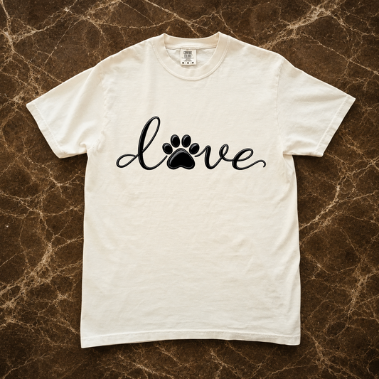 Love Paw Graphic T-Shirt