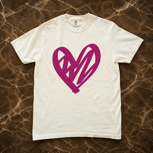 matching heart tshirt