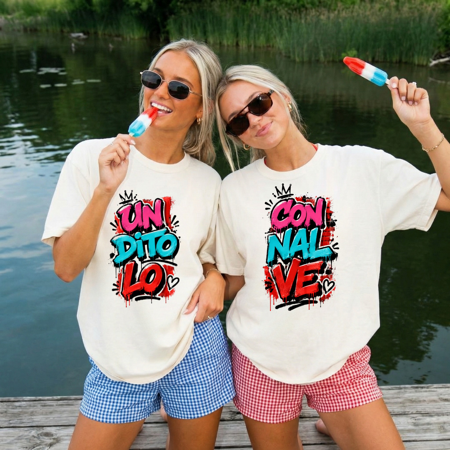 2 Matching Unconditional Love T-Shirt